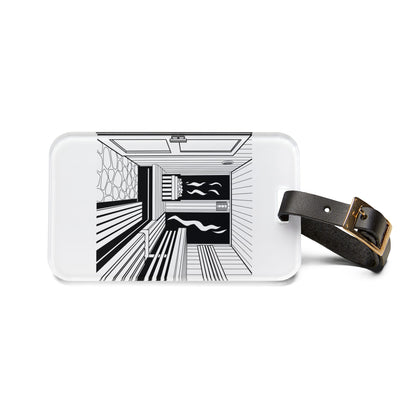 Sauna Luggage Tag