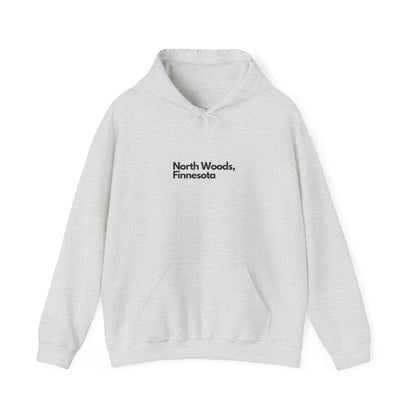 North Woods, Finnesota Hoodie