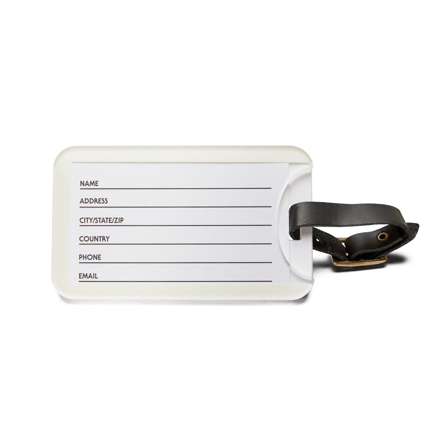 Sauna Luggage Tag
