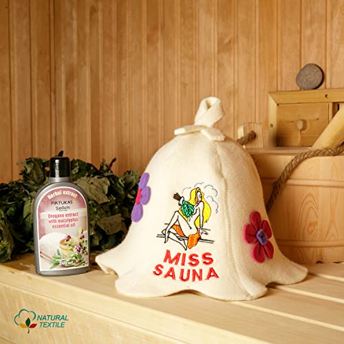 Blooming Beauty Sauna Hat: A Timeless Masterpiece